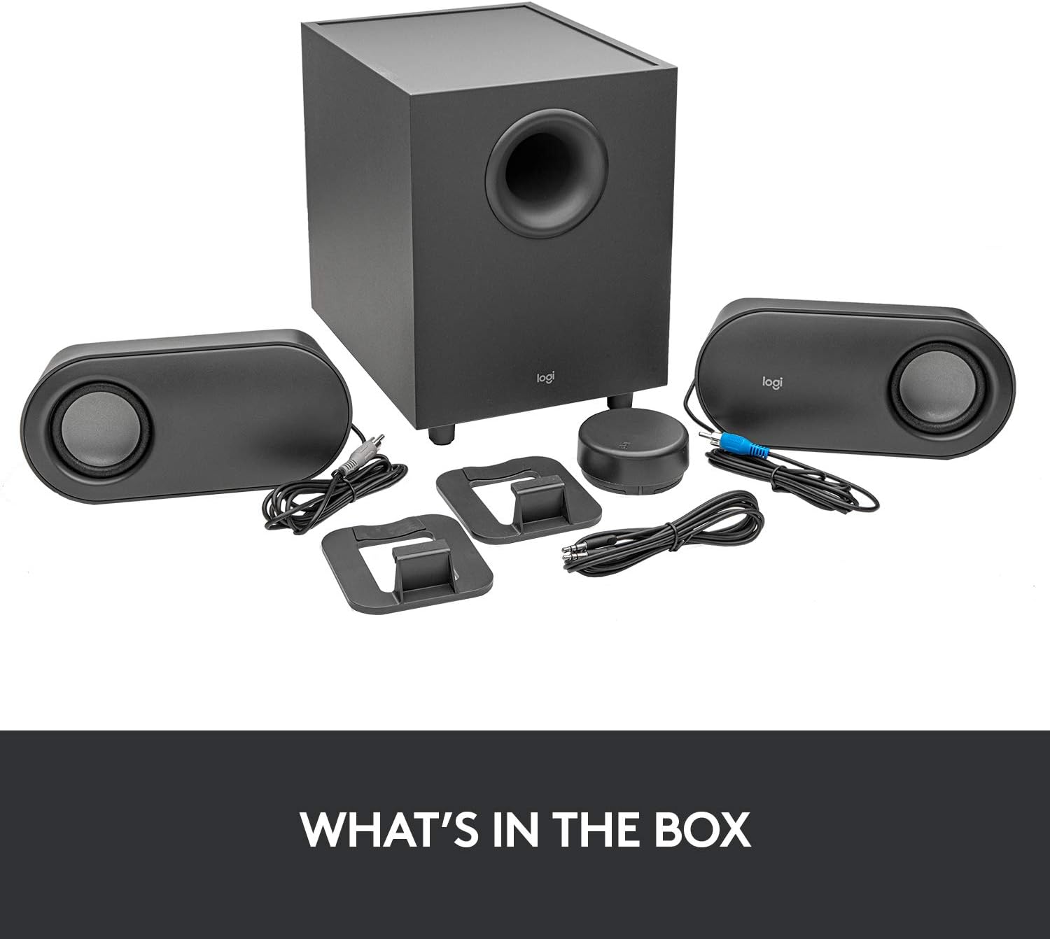 Logitech Z407 Bluetooth Computer Speakers with Subwoofer and Wireless Control Logitech Z407 Bluetooth Computer Speakers with Subwoofer and Wireless Control